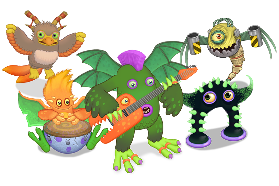 Рисунки my singing monsters