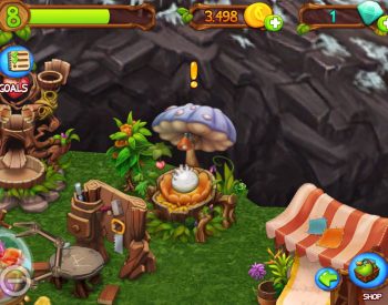 My Singing Monsters: Dawn of Fire Screenshot of Breeding Structure