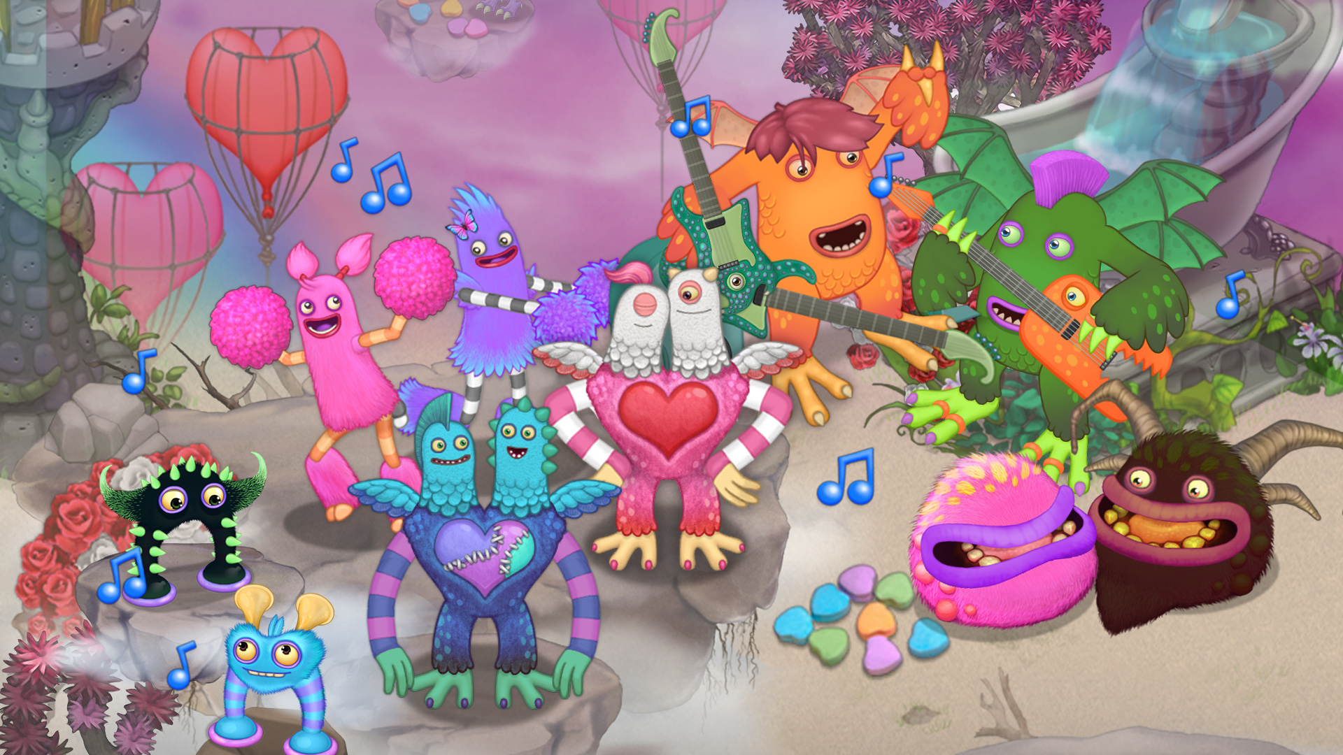 Игра май сингинг монстер. My singing Monsters монстры. Игра singing Monsters. Игра Мои Поющие монстры. Монстры в игре my singing Monsters.