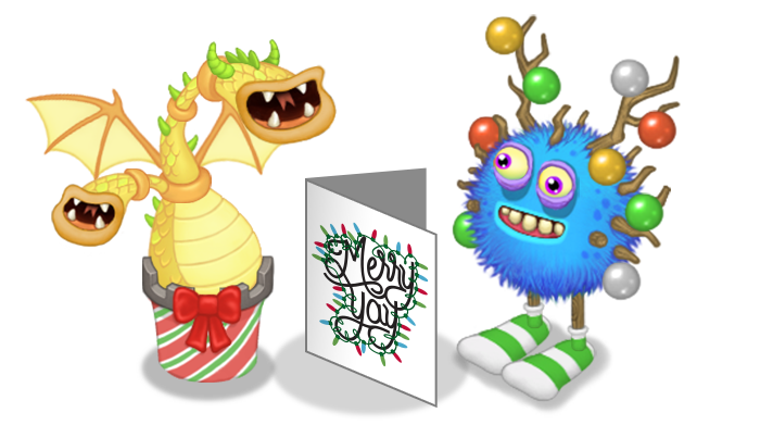 My singing monsters wubbox | Greeting Card