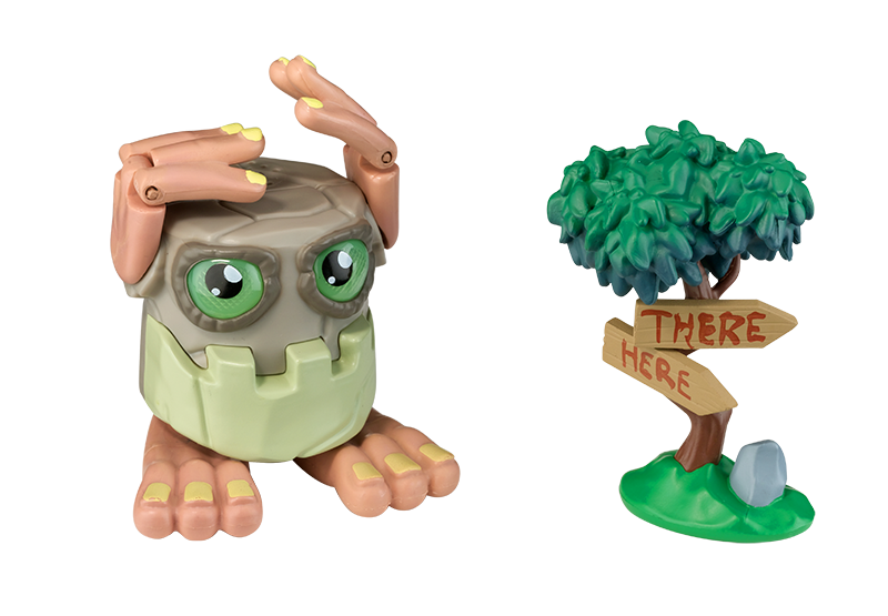 Noggin + Travelers' Sign PlayMonster Figurine