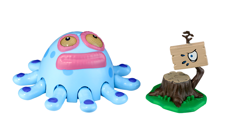 Toe Jammer + Directions to Nowhere PlayMonster Figurine