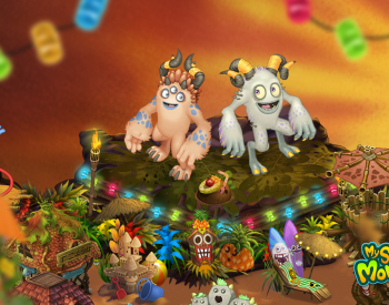 Tawkerr, Stoowarb, and Hoola on Earth Island for SummerSong Tawkerr, Stoowarb, and Hoola on Earth Island for SummerSong